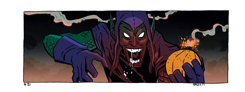 Ditkoctober 31 - Green Goblin Ditkoctober 31 - Green Goblin